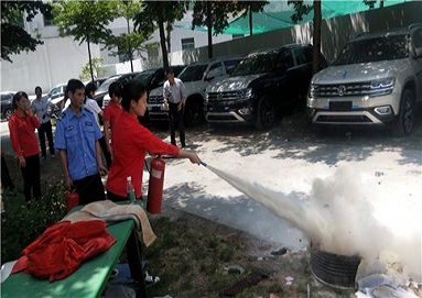 科發(fā)工業(yè)園組織消防安全知識培訓(xùn)，擰緊員工思想“安全螺絲”